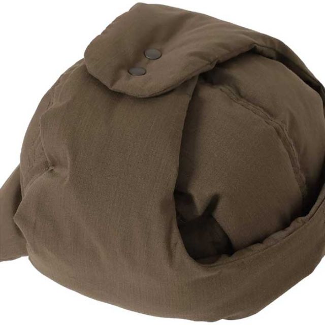 ナンガ キャップ NANGA HINOC RIPSTOP DOWN EAR FLAPCAP ヒノックリップストップ ダウンイヤーフラップキャップ アウトドア レジャー 防寒 秋冬 (240910)