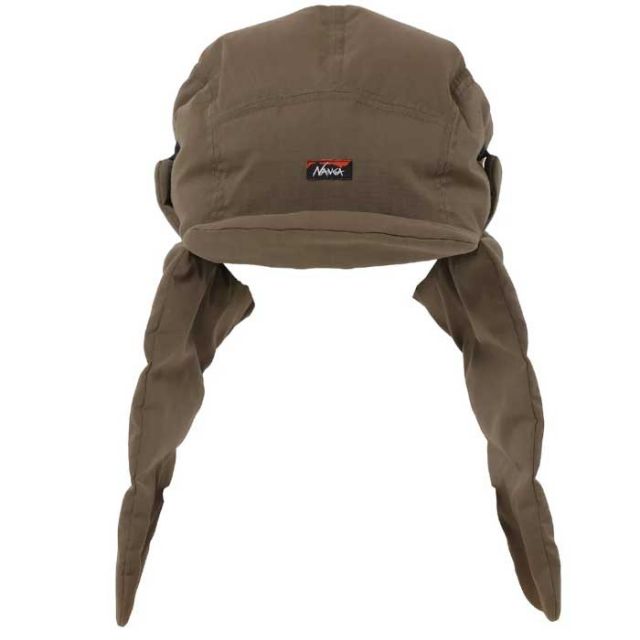 ナンガ キャップ NANGA HINOC RIPSTOP DOWN EAR FLAPCAP ヒノックリップストップ ダウンイヤーフラップキャップ アウトドア レジャー 防寒 秋冬 (240910)