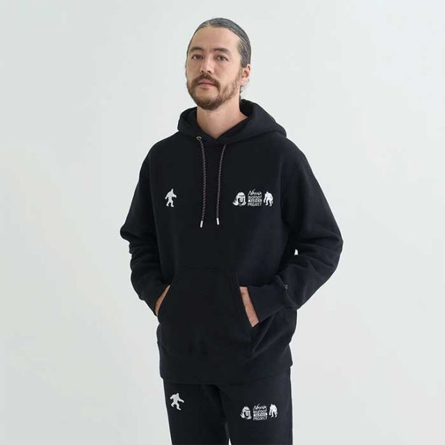 NANGA NANGA×TAKOMA FUJI B/S.P LOGO HOODIE