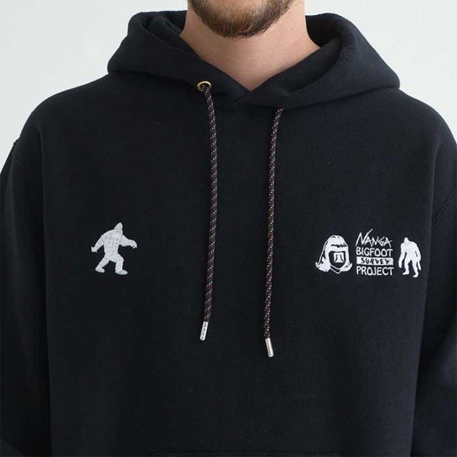 NANGA NANGA×TAKOMA FUJI B/S.P LOGO HOODIE