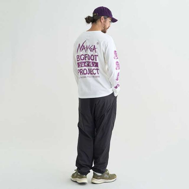 NANGA NANGA×TAKOMA FUJI B/S.P LOGO L/S T