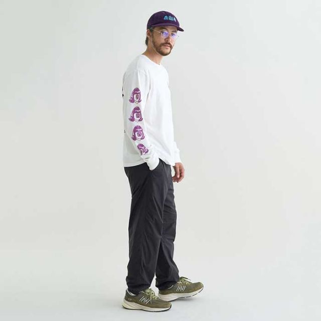 NANGA NANGA×TAKOMA FUJI B/S.P LOGO L/S T