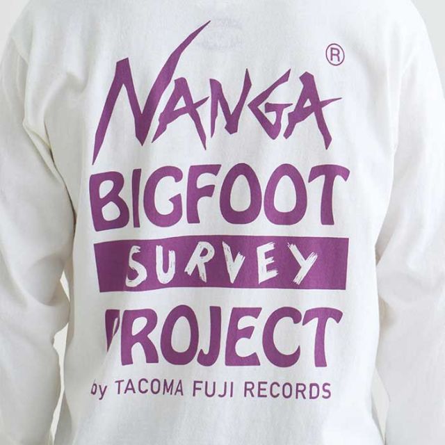 NANGA NANGA×TAKOMA FUJI B/S.P LOGO L/S T