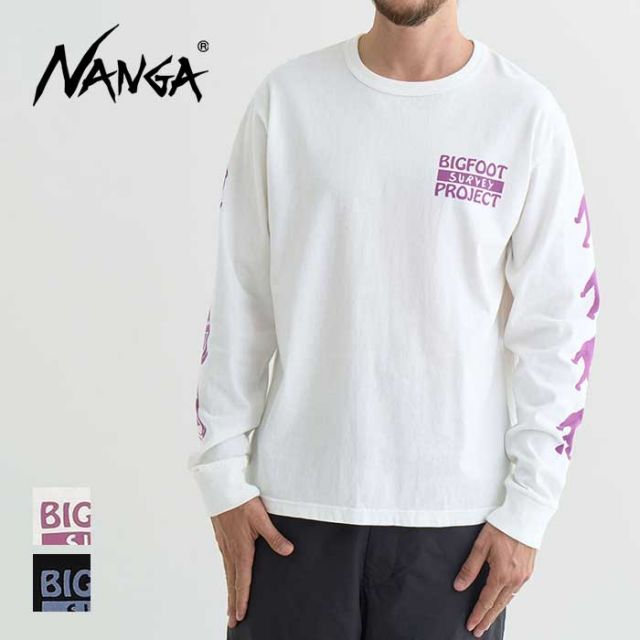 NANGA NANGA×TAKOMA FUJI B/S.P LOGO L/S T