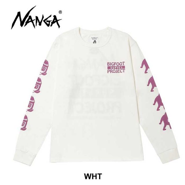 NANGA NANGA×TAKOMA FUJI B/S.P LOGO L/S T