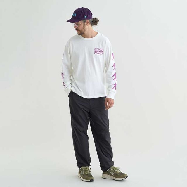 NANGA NANGA×TAKOMA FUJI B/S.P LOGO L/S T