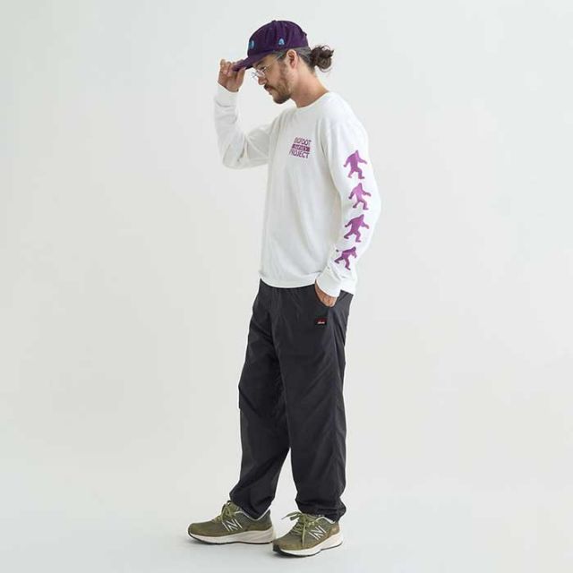 NANGA NANGA×TAKOMA FUJI B/S.P LOGO L/S T
