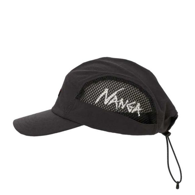 ナンガ NANGA キャップ DotAirR MESH JET CAP ドットエア メッシュジェットキャップ P.BLK 帽子 (250427)