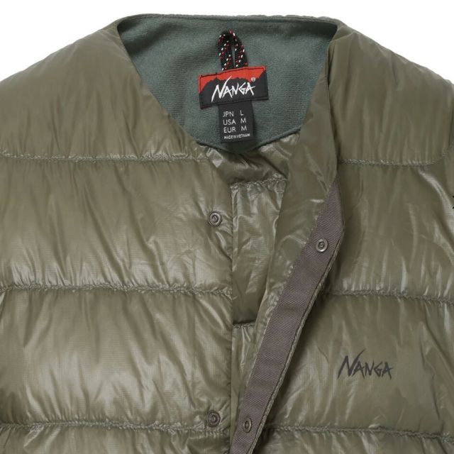 NANGA 7DAYS INNER DOWN CARDIGAN