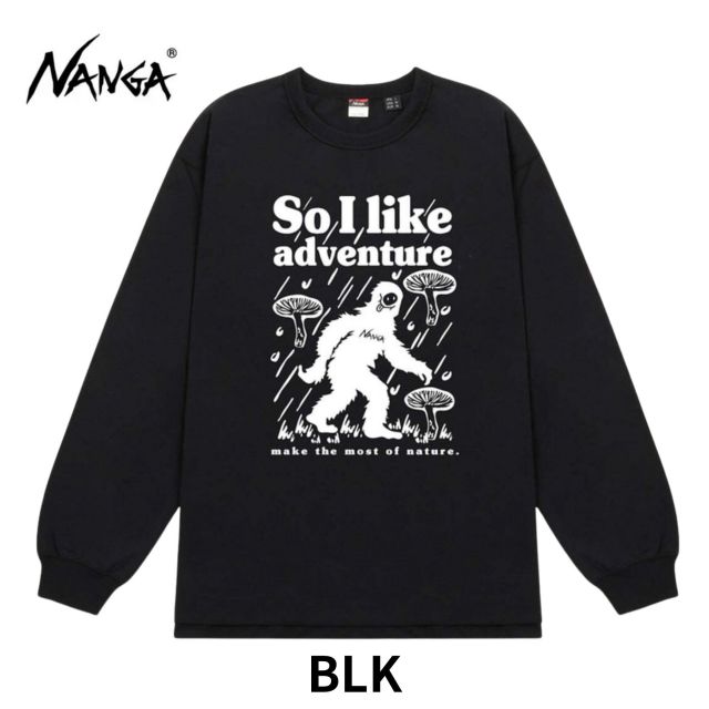NANGA ECO HYBRID L/S TEE/UMA