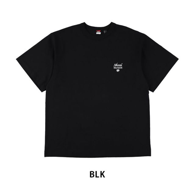 ナンガ エコハイブリッド ヴィンテージ フラワー Tシャツ NANGA ECO HYBRID VINTAGE FLOWER TEE N2610 半袖 クルーネック メンズ レディース ユニセックス リサイクルコットン キャンプ アウトドア 吸汗速乾 接触冷感 メール便
