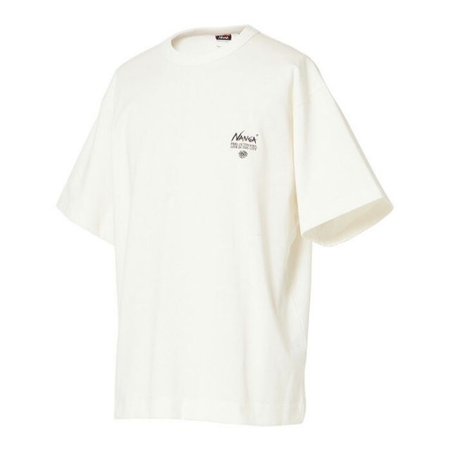 ナンガ エコハイブリッド ヴィンテージ フラワー Tシャツ NANGA ECO HYBRID VINTAGE FLOWER TEE N2610 半袖 クルーネック メンズ レディース ユニセックス リサイクルコットン キャンプ アウトドア 吸汗速乾 接触冷感 メール便