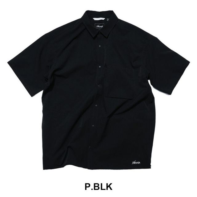 ナンガ ドットエア コンフィー ショートスリーブシャツ NANGA DotAir COMFY S/S SHIRT メンズ 半袖シャツ 吸汗速乾 軽量 通気性 ストレッチ 夏シャツ セットアップ対応 NW2411 DOTAIR R  COMFY S/S SHIRT  (260420)
