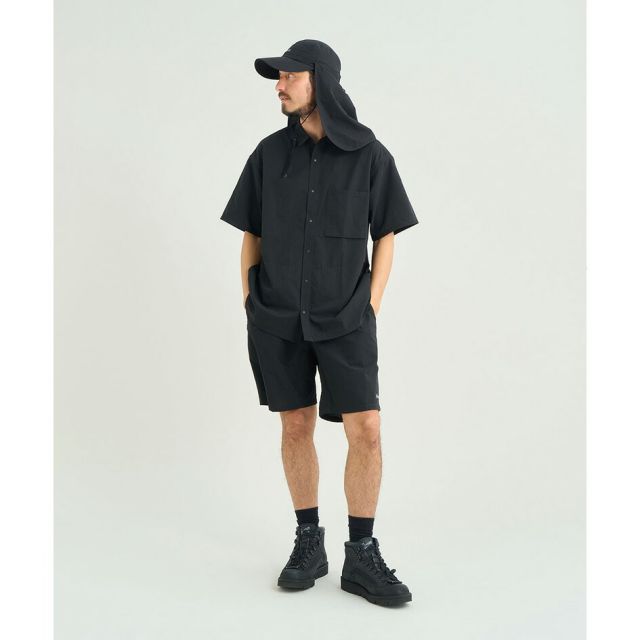 ナンガ ドットエア コンフィー ショートスリーブシャツ NANGA DotAir COMFY S/S SHIRT メンズ 半袖シャツ 吸汗速乾 軽量 通気性 ストレッチ 夏シャツ セットアップ対応 NW2411 DOTAIR R  COMFY S/S SHIRT  (260420)