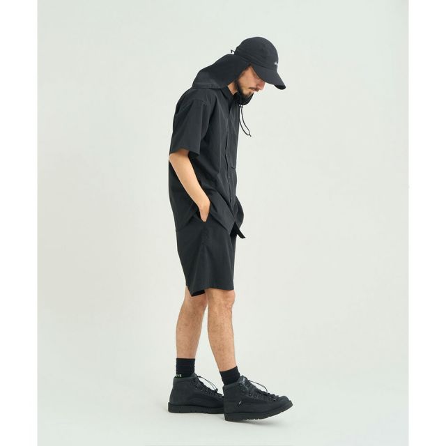 ナンガ ドットエア コンフィー ショートスリーブシャツ NANGA DotAir COMFY S/S SHIRT メンズ 半袖シャツ 吸汗速乾 軽量 通気性 ストレッチ 夏シャツ セットアップ対応 NW2411 DOTAIR R  COMFY S/S SHIRT  (260420)