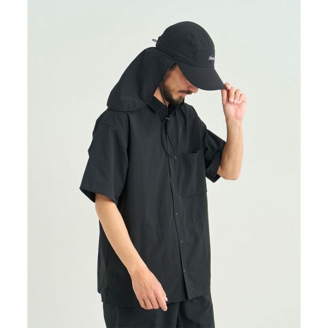 ナンガ ドットエア コンフィー ショートスリーブシャツ NANGA DotAir COMFY S/S SHIRT メンズ 半袖シャツ 吸汗速乾 軽量 通気性 ストレッチ 夏シャツ セットアップ対応 NW2411 DOTAIR R  COMFY S/S SHIRT  (260420)