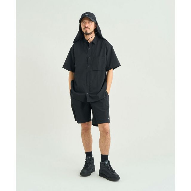 ナンガ ドットエア コンフィー ショートスリーブシャツ NANGA DotAir COMFY S/S SHIRT メンズ 半袖シャツ 吸汗速乾 軽量 通気性 ストレッチ 夏シャツ セットアップ対応 NW2411 DOTAIR R  COMFY S/S SHIRT  (260420)