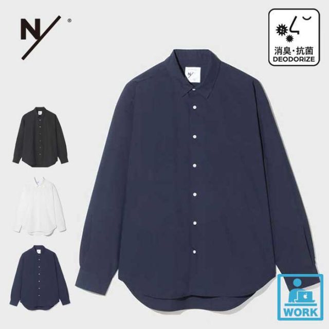 ニュートラルワークス 長袖シャツ NEUTRALWORKS KSU32154 L/S SR BR BOXSHIRT ロングスリーブスマートブロードボックスシャツ (240130)