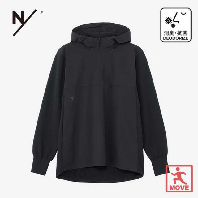 ニュートラルワークス パーカー NEUTRALWORKS [ KSU13306 ] WHIFF/KNITT ウィフ/ニッティングハイブリットプルオーバー ユニセックス 消臭 速乾 トレーニングウェア ランニング スポーツ  [230927]