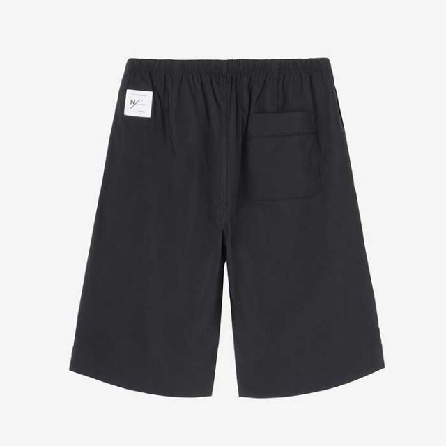 ニュートラルワークス ハーフパンツ ルームウエア パジャマ メンズ レディース ユニセックス NEUTRALWORKS KSU42372 HERMIA / HALF PANTS ハーミア / ハーフパンツ 膝丈 グレー ブラック M オールシーズン (240421)