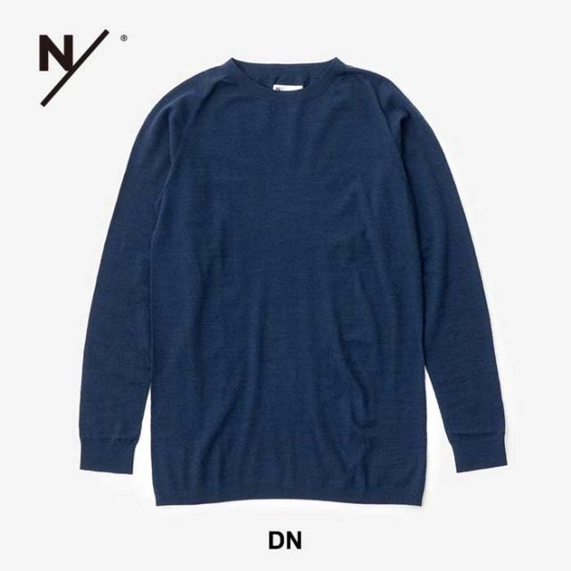 NEUTRALWORKS KSU53380 BAS MID WOOL LS CW