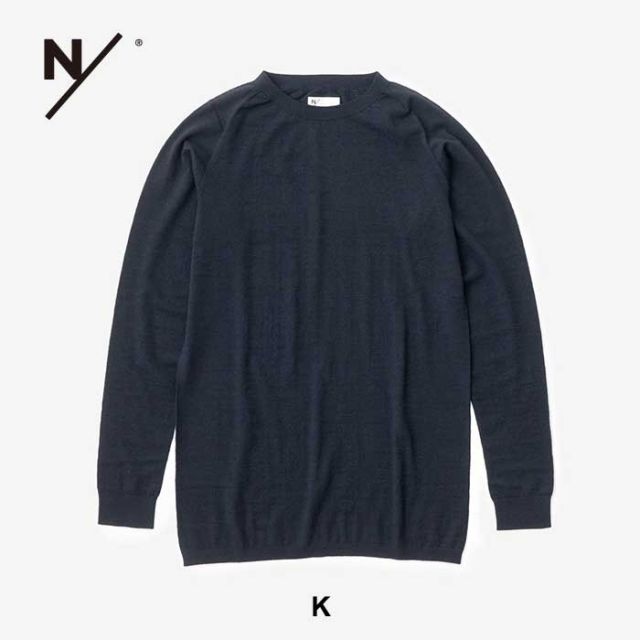 NEUTRALWORKS KSU53380 BAS MID WOOL LS CW