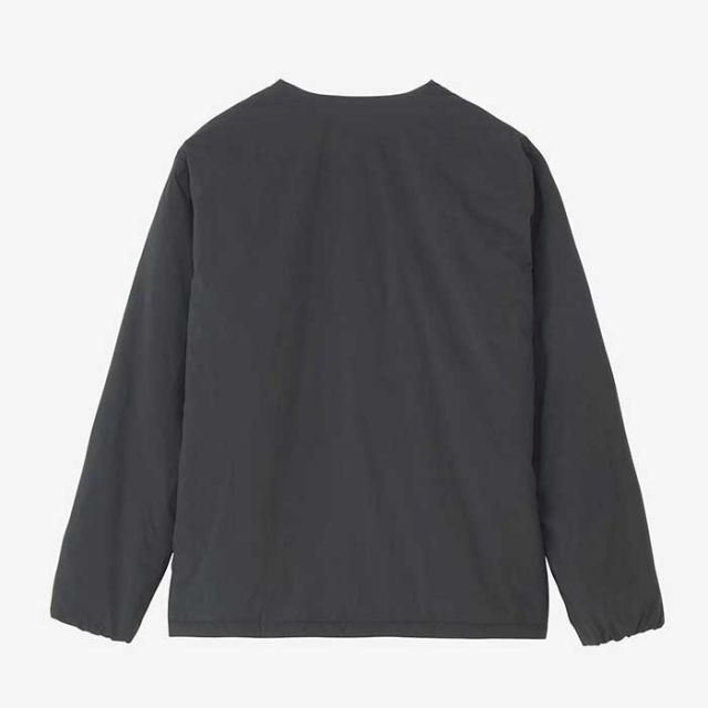 ニュートラルワークス ダウン ジャケット アイスビレッジ パデッドノーカラージャケット メンズ レディース ユニセックス neutralworks KSU14344 ICEVILLAGE/P JK アウター 光電子 ブラック リラックスフィット M / L / XL (240821)