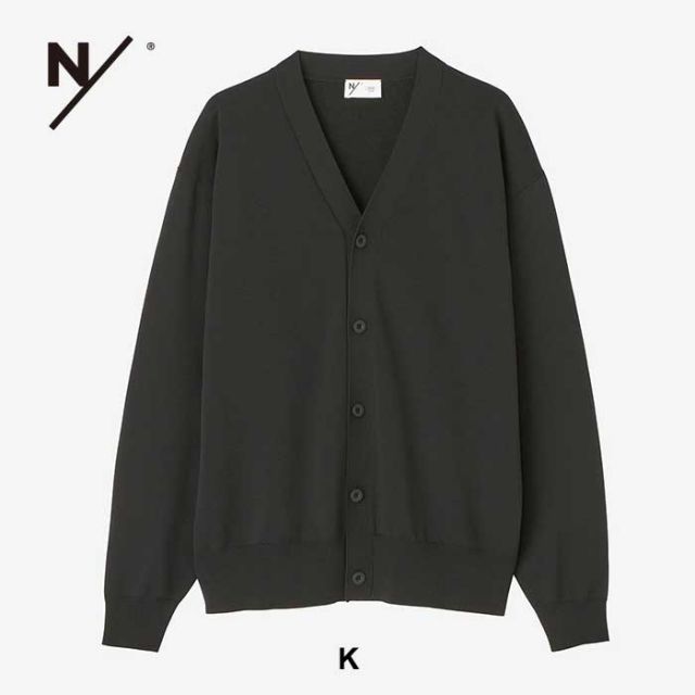 ニュートラルワークス カーディガン メンズ レディース ユニセックス ウィフ ニッティングカーディガン neutralworks KSU24340 WHIFF/ KNITTING CD  Vネック ニットカーディガン 軽量 抗菌防臭 MOVE素材 形態安定性 春 秋 冬 (240826)