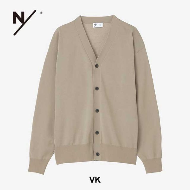 ニュートラルワークス カーディガン メンズ レディース ユニセックス ウィフ ニッティングカーディガン neutralworks KSU24340 WHIFF/ KNITTING CD  Vネック ニットカーディガン 軽量 抗菌防臭 MOVE素材 形態安定性 春 秋 冬 (240826)