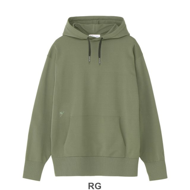 ニュートラルワークス パーカー neutral works ウィフ/ ニッティングフーディ メンズ レディース ユニセックス 速乾 KSU24315 WHIFF/KNITTING HD プルオーバー ブラック ボックスシルエット ゆったり スポーツ ジム トレーニング L (241011)
