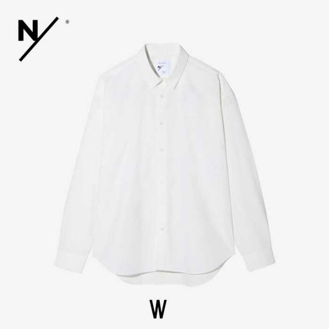 NEUTRALWORKS KSU35141 L/S SR BR BOXSHIRT
