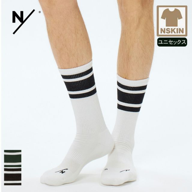 NEUTRALWORKS KSU65103 LINE SOCKS