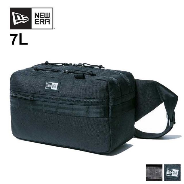 ニューエラ ウエストバッグ NEW ERA SQUARE WAIST BAG S (14392106 / 14521304) スクエア ウエストバッグ 7L (240305)