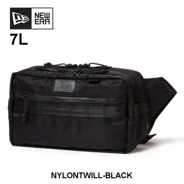 ニューエラ ウエストバッグ NEW ERA SQUARE WAIST BAG S (14392106 / 14521304) スクエア ウエストバッグ 7L (240305)