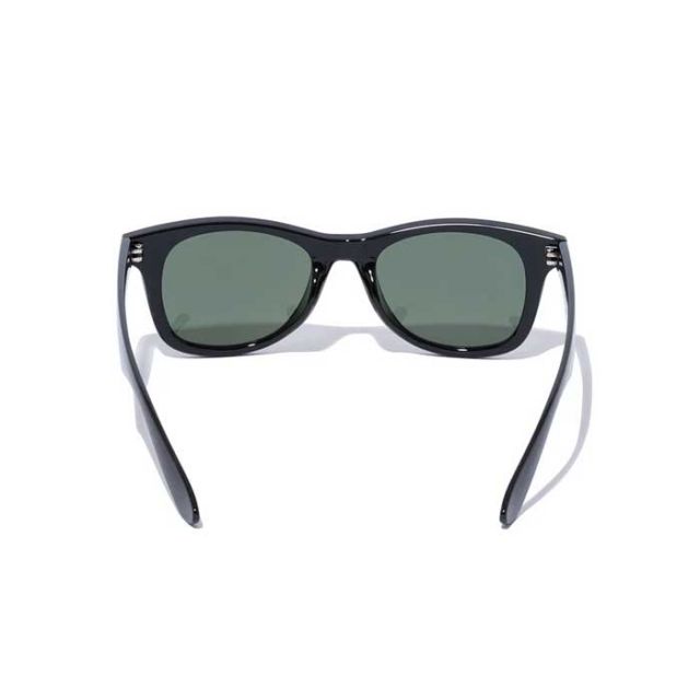 ニューエラ サングラス 偏光 スクエアレンズ NEWERA SUNGLASSES SQUARE POLA ウェリントン メンズ UVカット アウトドア 紫外線対策 ファッション シャイニーブラックフレーム グレーポラライズドレンズ UVカット 14518154