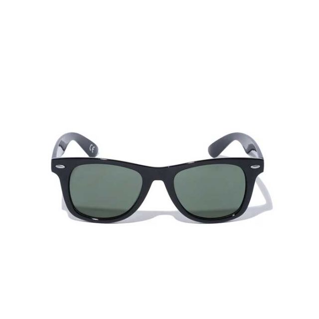 ニューエラ サングラス 偏光 スクエアレンズ NEWERA SUNGLASSES SQUARE POLA ウェリントン メンズ UVカット アウトドア 紫外線対策 ファッション シャイニーブラックフレーム グレーポラライズドレンズ UVカット 14518154
