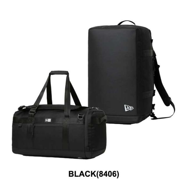 ニューエラ ダッフルバッグ リュック メンズ レディース CLUB DUFFLE BAG LOGO 50L (14521344 / 14521343) クラブダッフル ボストンバッグ 2WAY 50L バックパック ブラック 大容量 部活 通学 旅行  (240305)