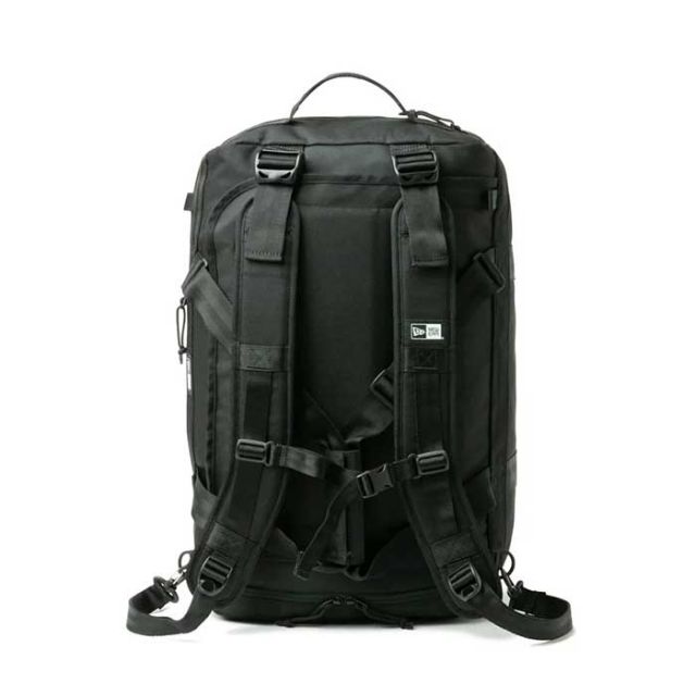 ニューエラ ダッフルバッグ リュック メンズ レディース CLUB DUFFLE BAG LOGO 50L (14521344 / 14521343) クラブダッフル ボストンバッグ 2WAY 50L バックパック ブラック 大容量 部活 通学 旅行  (240305)