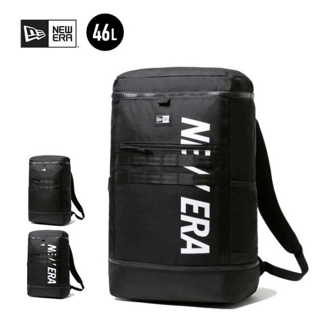 ニューエラ リュック 46L BOX PACK LARGE ボックスパック ラージ  (14521369 / 14521368) NEW ERA バックパック 社会人 新生活 通学 プレゼント (240305)