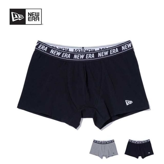 ニューエラ ボクサーパンツ NEW ERABOXER PANTS (14518223 / 14518222) メンズ 下着 ニューエラ ボクサーパンツ メンズ レディース ロゴウエストベルト 前閉じ 吸汗速乾 ストレッチ コットン 男性下着 インナー 黒 S-XL メール便 [210826]