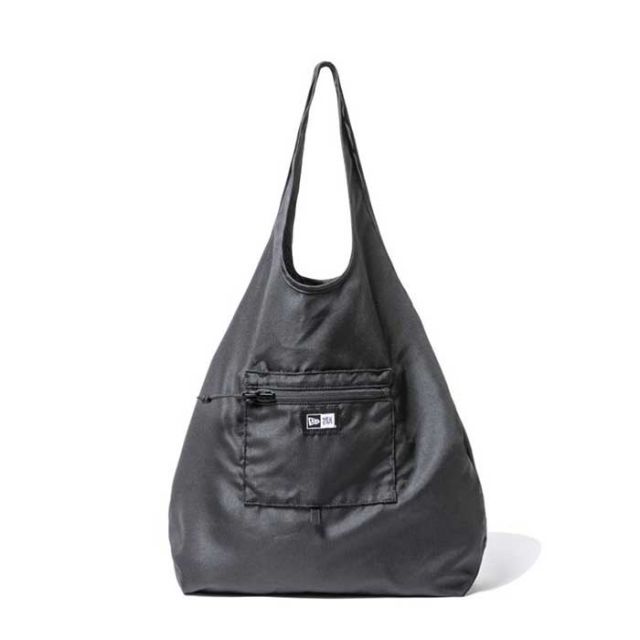 ニューエラ エコトートバッグ NEW ERA ECO TOTE (14521339 / 14322906) パッカブル  エコバッグ 折りたたみ 22L パッカブル 撥水 リップストップ 軽量 コンパクト収納 買い物バッグ ブラック ブラウン [メール便](240305)