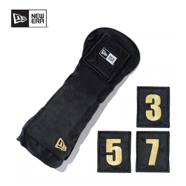 ニューエラ ゴルフ フェアウェイ ウッドカバー NEW ERA GOLF MITT FAIRWAY WOOD COVER BLK (14518210) ヘッドカバー ゴルフクラブ ヘッドカバー フェアウェイ用ヘッドカバー ストック ブラック 460cc対応 14518210 (240305)