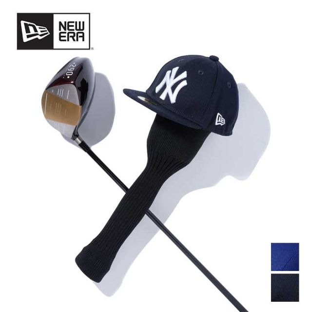 ニューエラ ゴルフ ヘッドカバー 帽子型 ニューエラ ゴルフ ブラック おしゃれ NEW ERA GOLF HEAD COVER ヤンキース ネイビー 14518209／ドジャース ダークロイヤル 14393708 カバー ゴルフアクセサリー コンペ 景品 賞品 ギフト (240305)