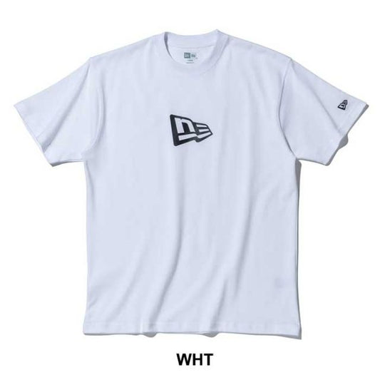 ニューエラ 半袖 コットン tシャツ NEW ERA Flag Logo Mid フラッグロゴ(13516788 / 13534574 / 13534575) メンズ メール便 (240229)