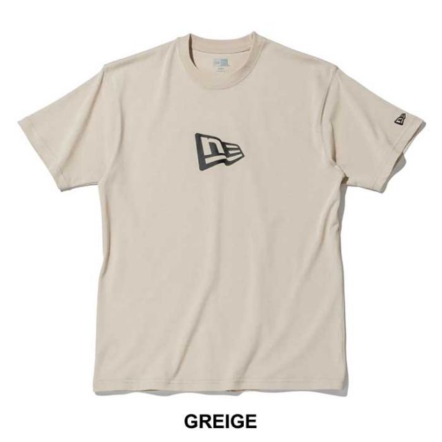 ニューエラ 半袖 コットン tシャツ NEW ERA Flag Logo Mid フラッグロゴ(13516788 / 13534574 / 13534575) メンズ メール便 (240229)