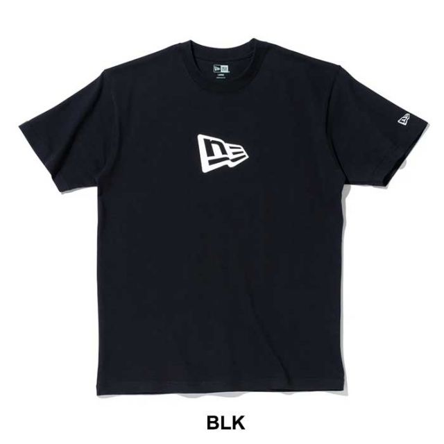 ニューエラ 半袖 コットン tシャツ NEW ERA Flag Logo Mid フラッグロゴ(13516788 / 13534574 / 13534575) メンズ メール便 (240229)
