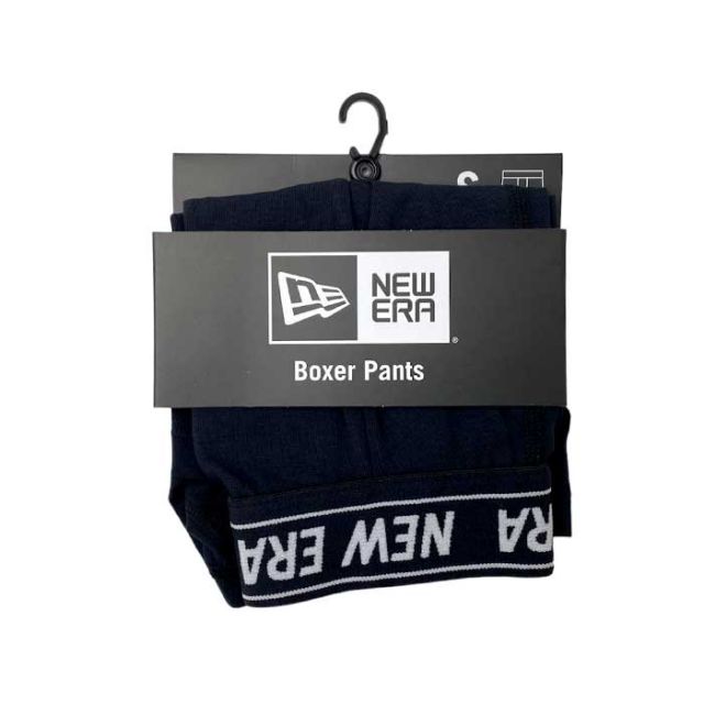 ニューエラ ボクサーパンツ NEW ERA (STOCK) BOXER PANTS (14518223 / 14518222 )  下着 パンツ セット ブラック グレー メンズ メール便