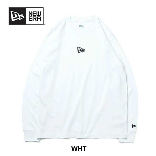 ニューエラ 長袖Tシャツ NEW ERA (13755428) 長袖 コットン Tシャツ Flag Logo Mini レギュラーフィット ロンT メンズ [230828]