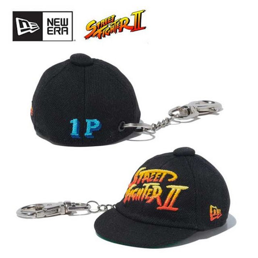ニューエラ ストリートファイターII  キャップキーホルダー NEW ERACAP KEYHOLDER SF2 14124531 スト2 KEY HOLDER(240305)