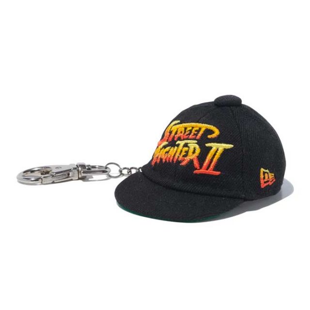 ニューエラ ストリートファイターII  キャップキーホルダー NEW ERACAP KEYHOLDER SF2 14124531 スト2 KEY HOLDER(240305)